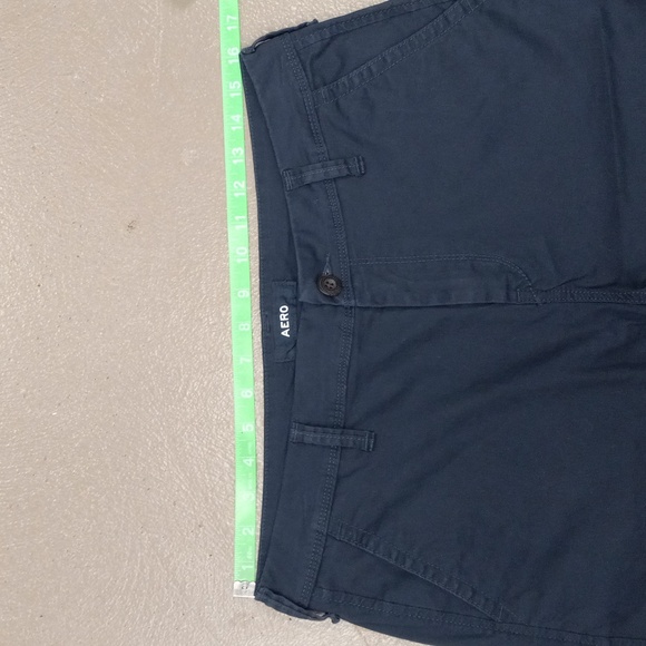 AERO NAVY BLUE SHORTS - Picture 6 of 10